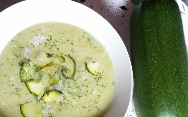 Soupe à la courgette classique