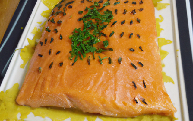 Dos de saumon en croûte