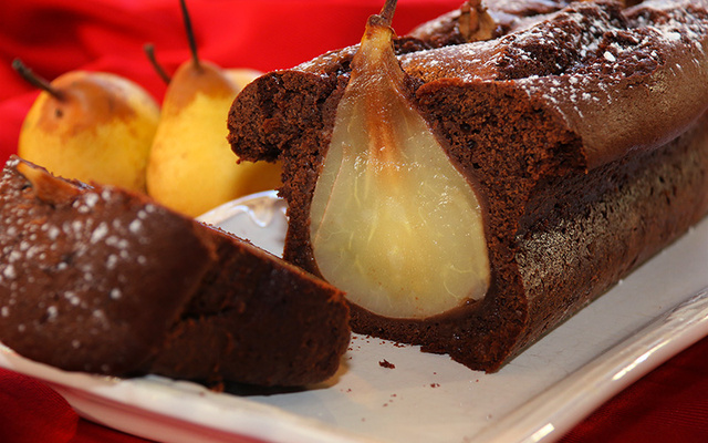 Cake poires chocolat