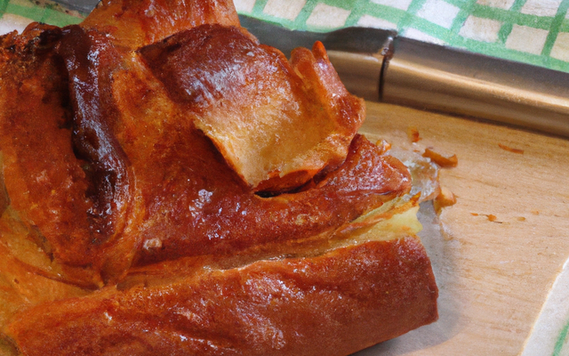 Une brioche feuilletée, légèrement croustillante et moelleuse