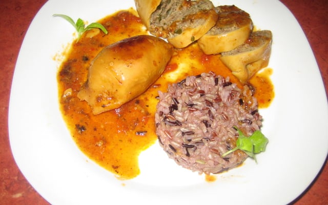 Calamars farcis à la sétoise
