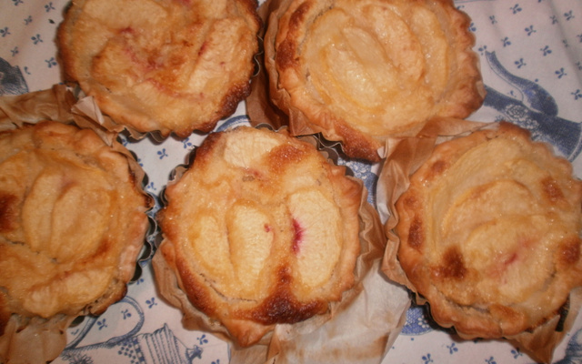 Tarte aux pêches originale