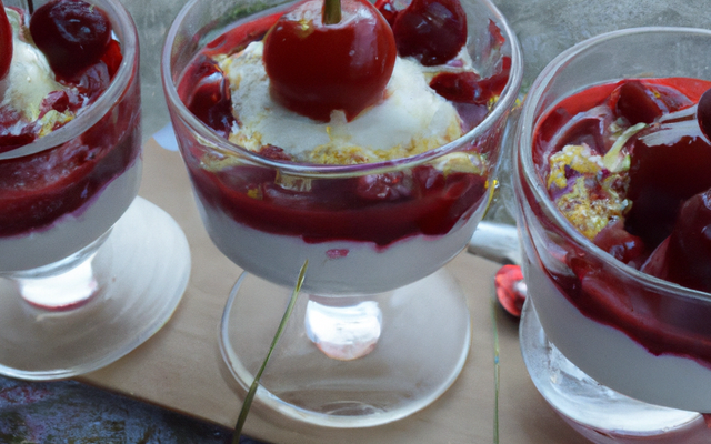 Trifles de cerises gourmandes