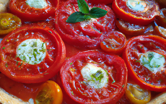 Tarte à la tomate facile