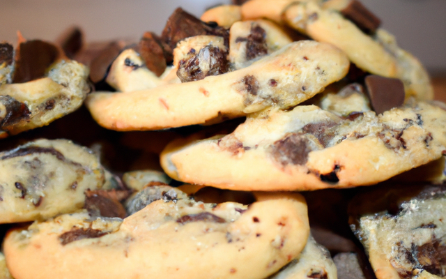 Cookies aux deux chocolats