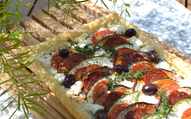 Feuilleté aux saveurs du Sud