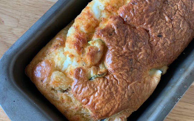 Cake courgette et feta