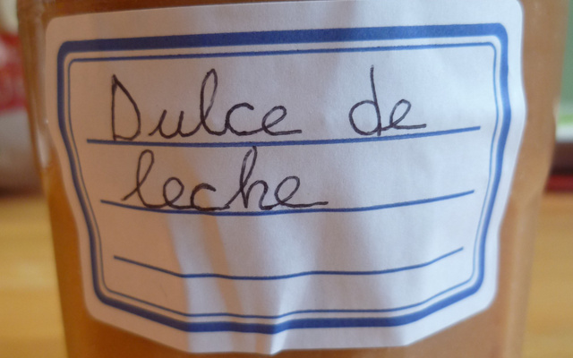 Confiture de lait (Dulce de leche argentino)