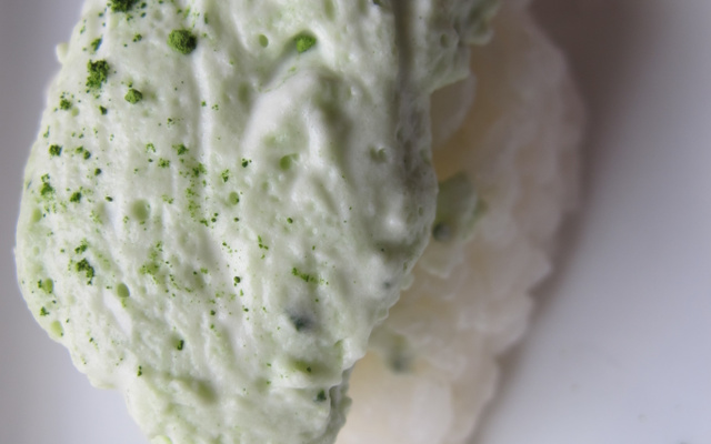 Sushis citron mousse au thé matcha