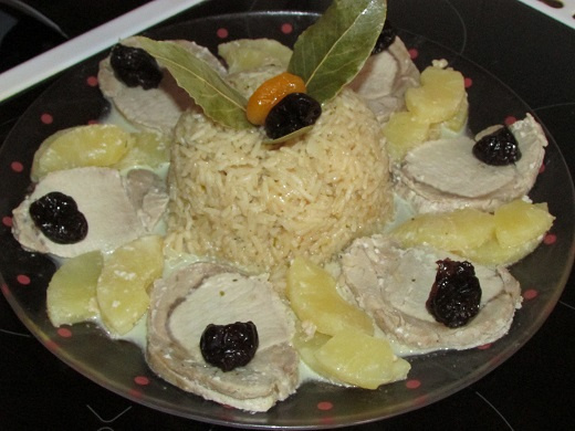 Porc au lait de coco