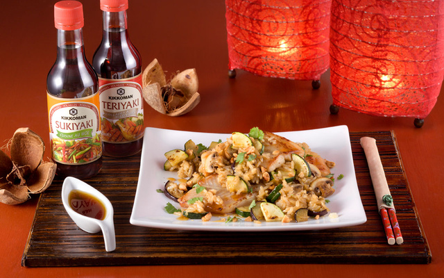 Cabillaud Asia style