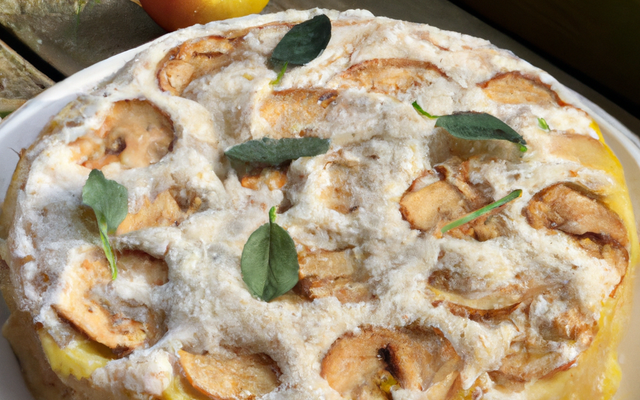 Gâteau aux pommes moscovite