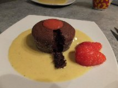 Cœur fondant tout chocolat