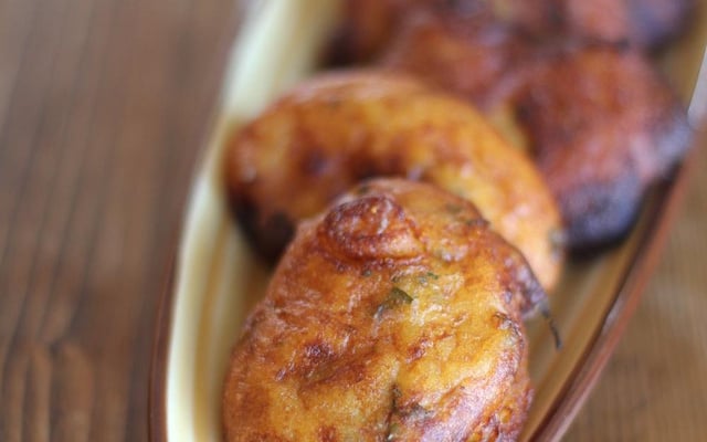 Beignets de pommes de terre & roquefort Papillon