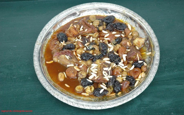 Tâjine de châtaigne (marrron) sucré