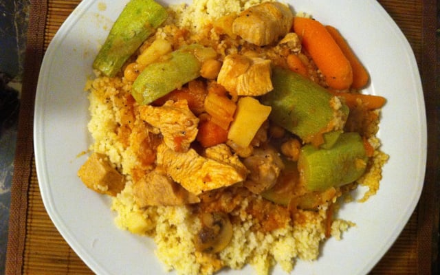 Couscous aux légumes facile