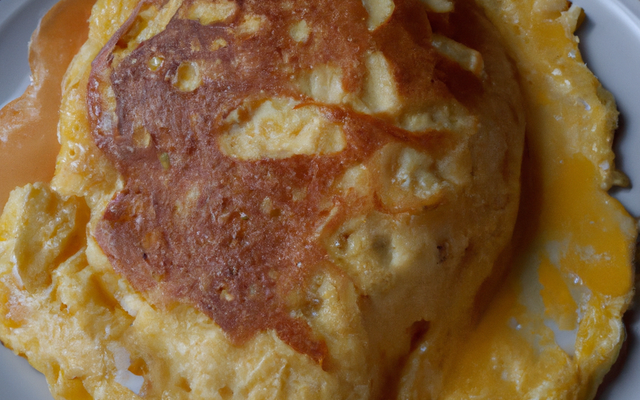 Omelette au Comté et au Miel