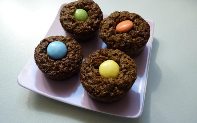 Minis cakes aux Smarties
