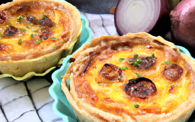 Quiches à l'oignon