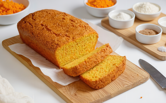 Gâteau aux carottes moelleux