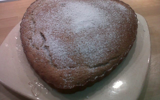 Cœur fondant à la farine de châtaigne