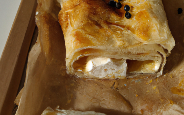 Feuilleté au chèvre à ma façon