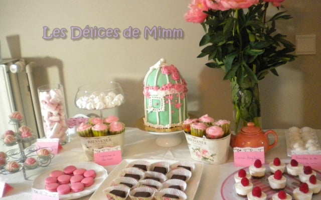 Sweet table "Au pays de Marion"