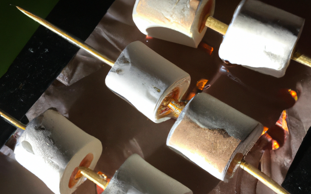 Brochette de marshmalow