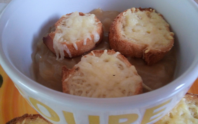 Soupe à l'oignon du petit matin