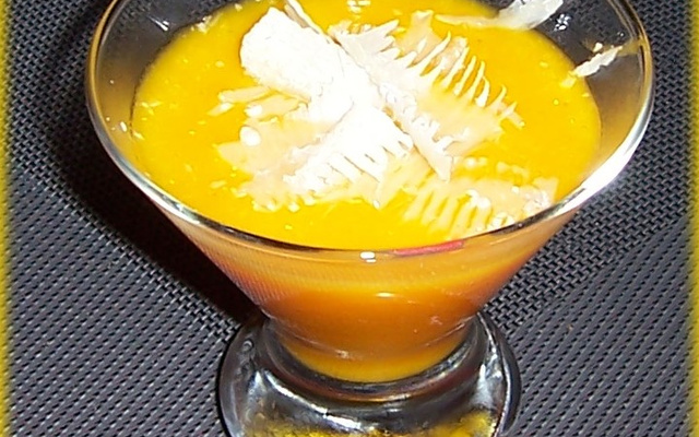 Velouté de potimarron au curry