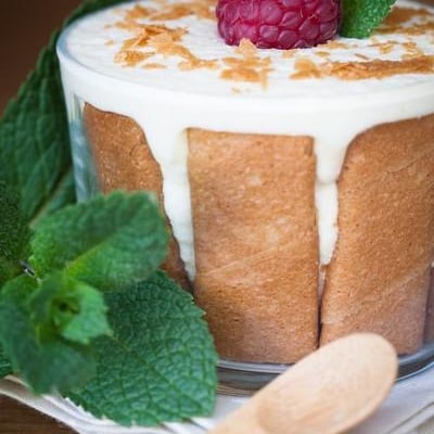 Tiramisu de Gavottes aux framboises