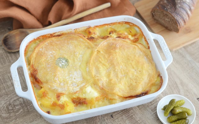 Tartiflette au reblochon rapide et facile