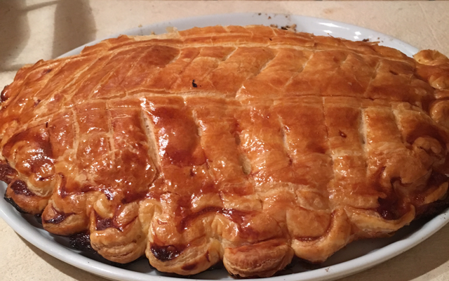 Galette des rois à la crème d'amandes