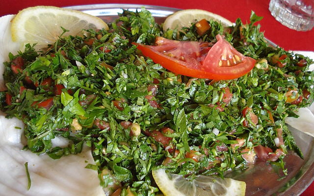 Le véritable taboulé Libanais façon Liban Nord