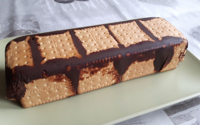 Gâteau au chocolat et petit beurre