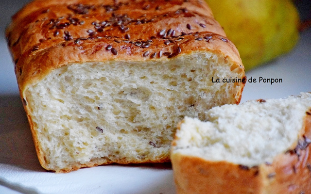 Pain de mie suédois ou limpa bröd (miche de pain)