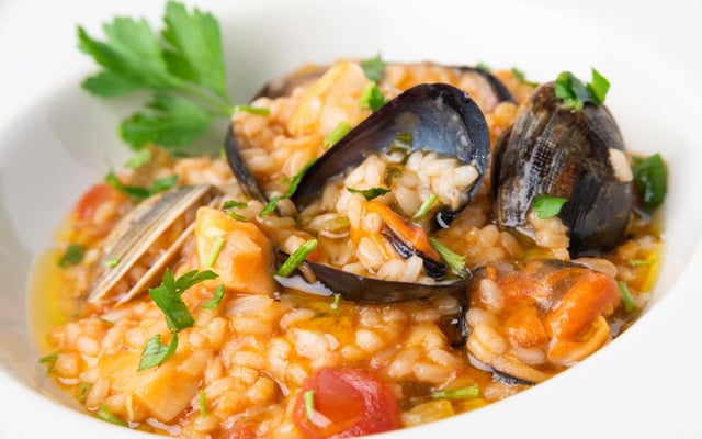 Risotto aux fruits de mer au thermomix