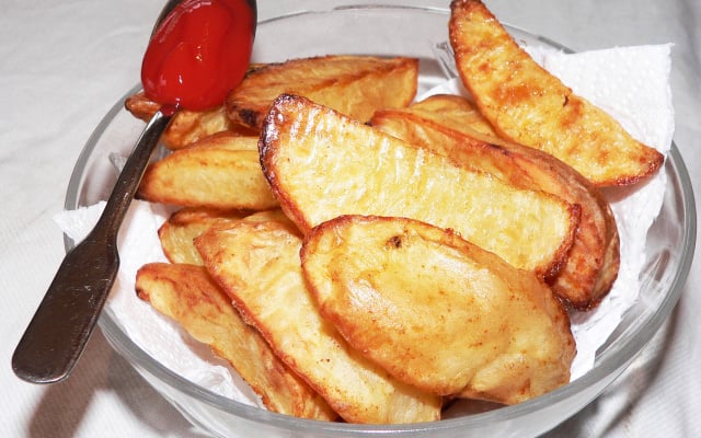 Frites au four maison