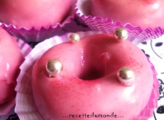 Couronnes glacées aux amandes !