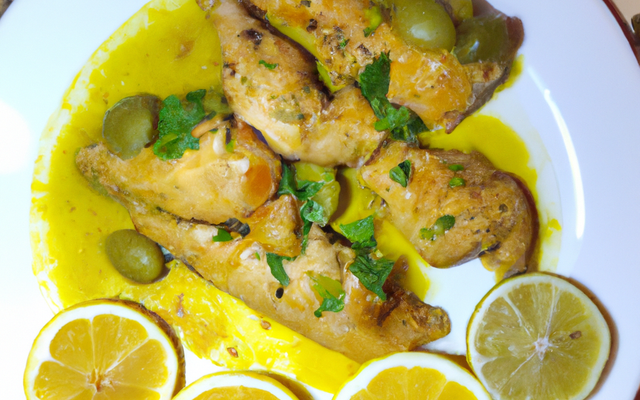 Poulet Moungui / citron