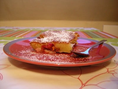 Gâteau aux prunes maison