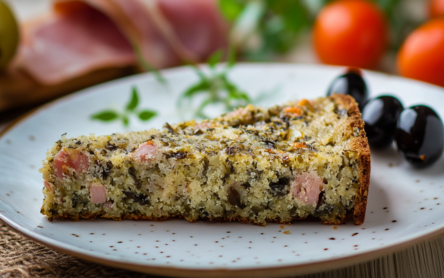Cake à la farine de lentilles