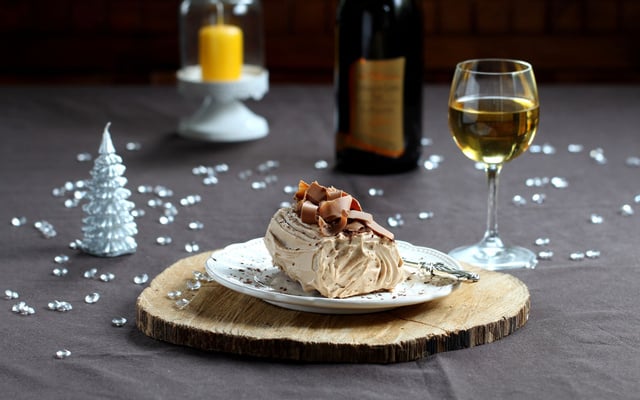 Mini bûches de Noël pralinées