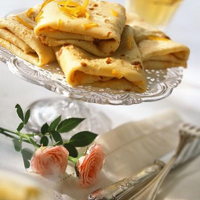 Pâte à crêpes au thé