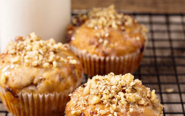 Muffins raisins secs et noix