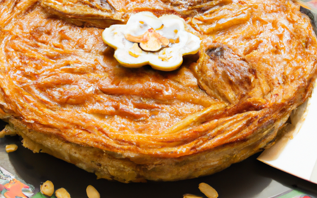 Galette des rois et frangipane au goût de noisette