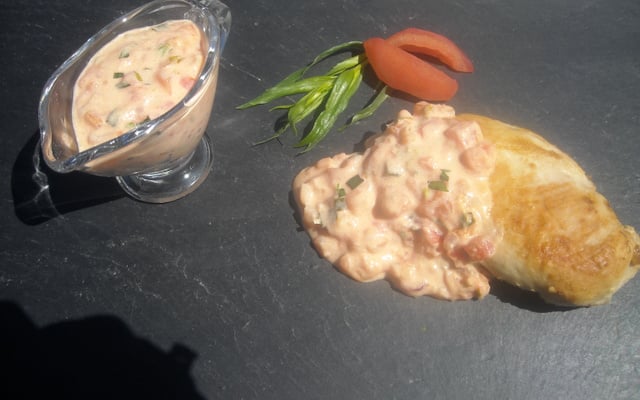 Filet  de poulet sauce sambre et meuse