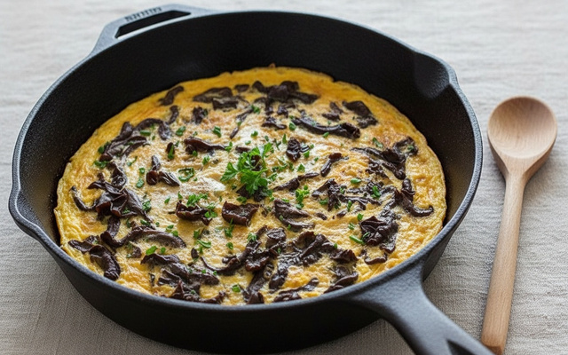 Omelette aux trompettes de la mort