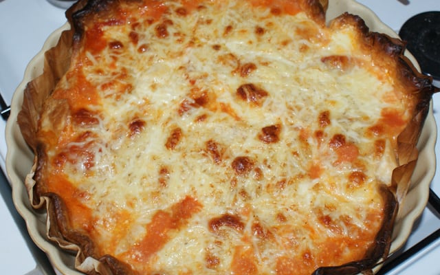 Tarte tomates mozzarella