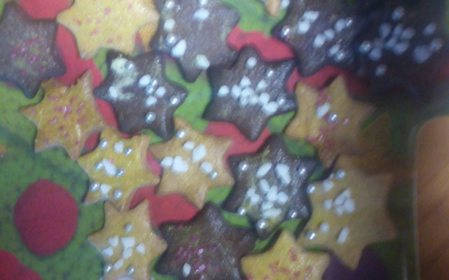 Petits sablés de Noël au chocolat et aux épices !